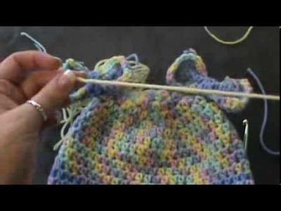 How to crochet my "Baby Wig Beanie"