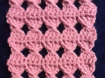 How to Crochet Stitch Pattern #8 │by ThePatterfamily
