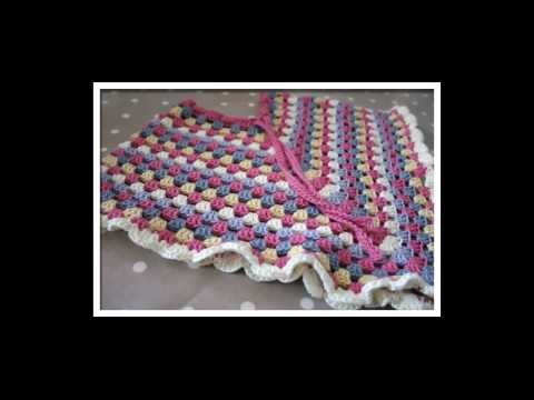 How to crochet v stitch baby blanket