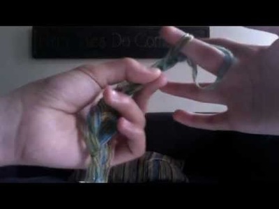 How to finger crochet!