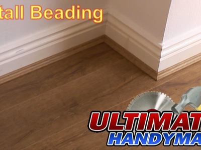 How to install laminate flooring beading