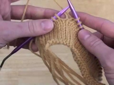 How to Knit a Circular Gauge Swatch