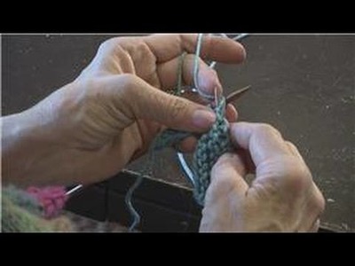 How to Knit : Continental Method