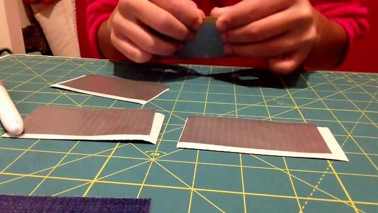 How to make a duct tape slick wallet!!
