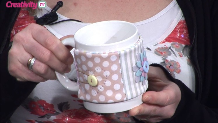 How To Make A Handmade Mug Cosy | docrafts Creativity TV