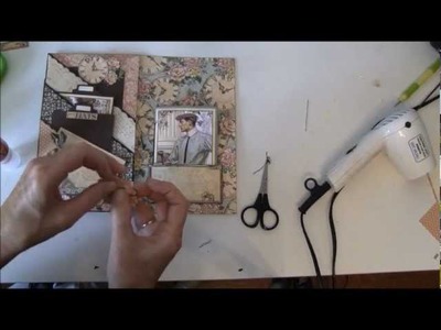 How to make a journal year book tutorial with A Ladies Diary part 9