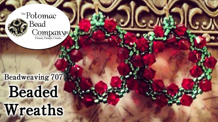How to Make Beaded Wreaths (Earrings, Pendants, Beads)