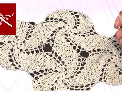 How to make Crochet Thread Swirl Joined Crochet Geek