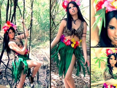 Katy Perry - Roar Music Video Inspired Makeup & DIY Costume!