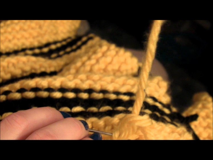 Knitting Basics: Casting On and Off, Garter Stitch, Sewing in Loose Ends