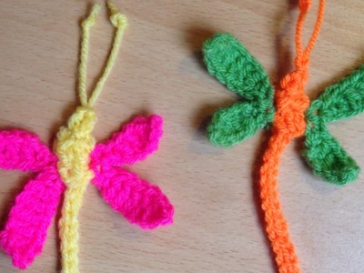 Make a Cute Crochet Dragonfly - DIY Crafts - Guidecentral