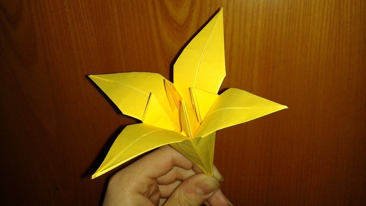 Origami: fiore di loto (facile)