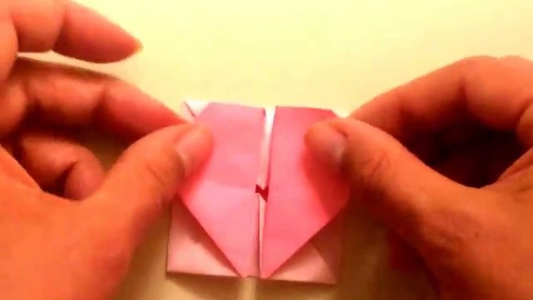 Origami for Beginners - Heart Box with Secret Message inside!