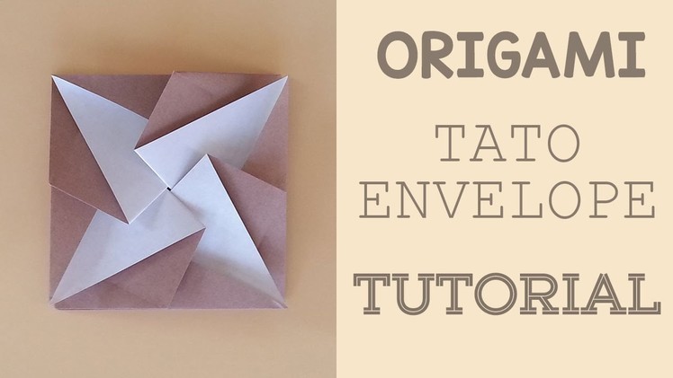 Origami Tato Envelope Tutorial
