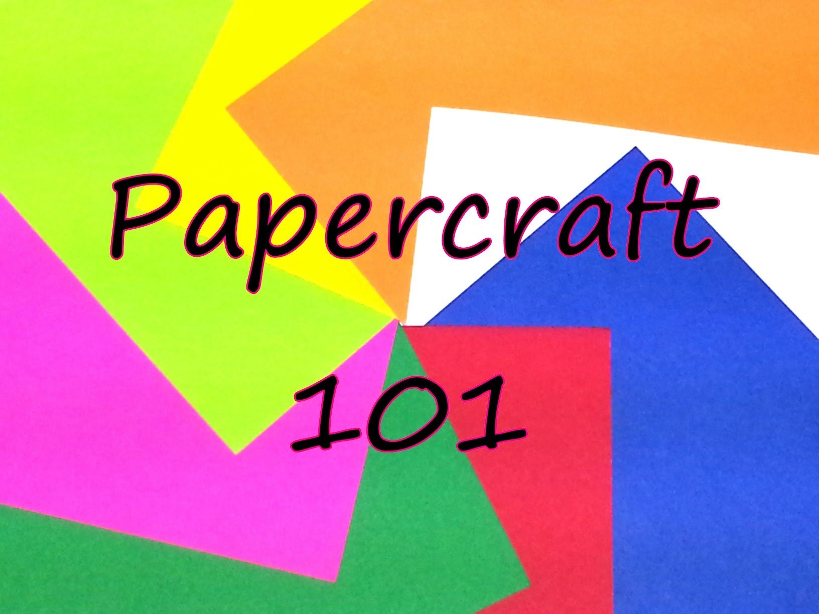 Papercraft 101 by feelinspiffy (Papercraft)