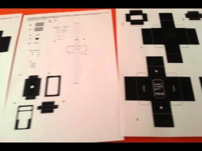 Papercraft iPhone 2G Template