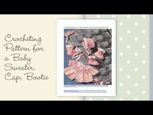 Top 10 Crocheting Patterns for Baby Clothes