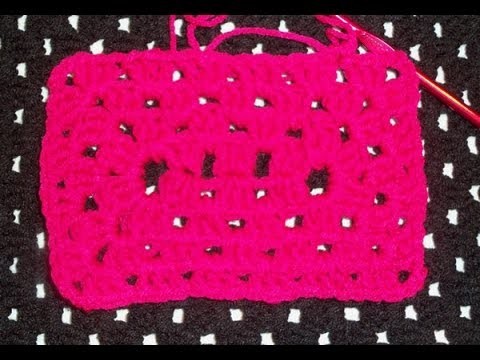 TUTORIAL: Crochet Granny Rectangle