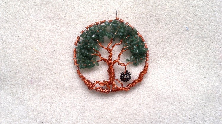 Beading4perfectionists : Tree of life again, this time with tire swing and more branches tutorial