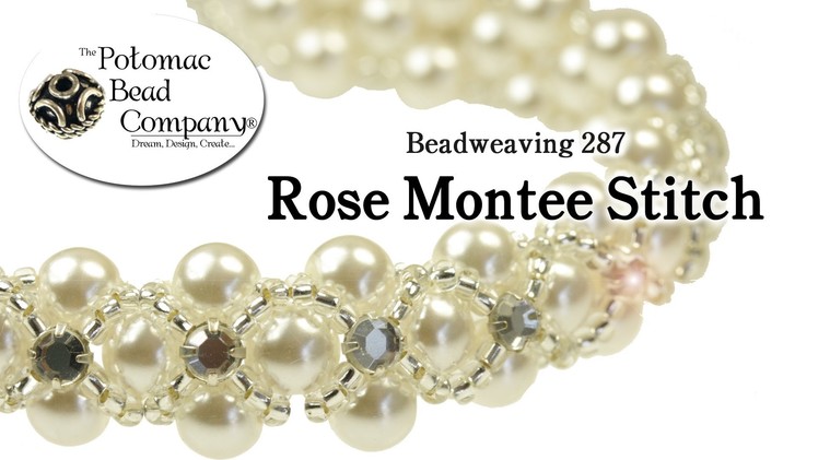 Beadweaving 287 - Rose Montee Stitch