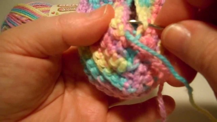 Bernat Crochet Baby Booties - Part 4 - Seaming