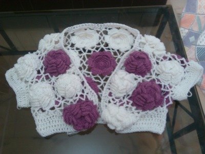 Big Rose Crochet Top Tutorial PART 2