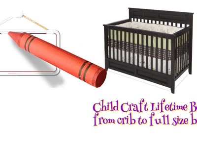 Child Craft Crib Conversion Kit