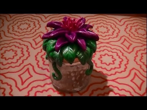 Craft Tutorial: Fairy flower glow jar DIY