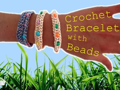 Crochet Bracelet with Beads