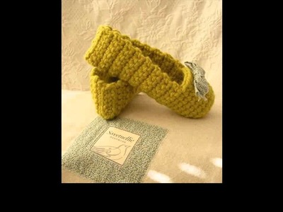 Crochet slippers for beginners