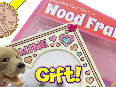 Decorate Your Own Wood Frame DIY Kit - Secret Admirer Gift!