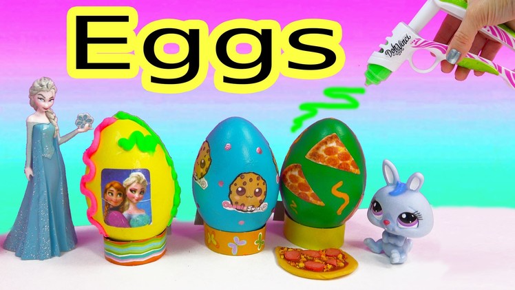 Disney Frozen CookieswirlC Pizza Easter Egg Playdoh Frosting DohVinci DIY Play Doh Vinci Fun 2 Craft