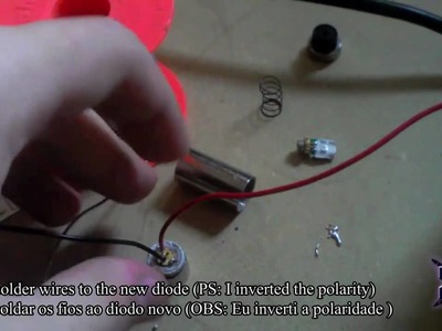 DIY: Burner Pointer from DVD Burner and DX Laser Module