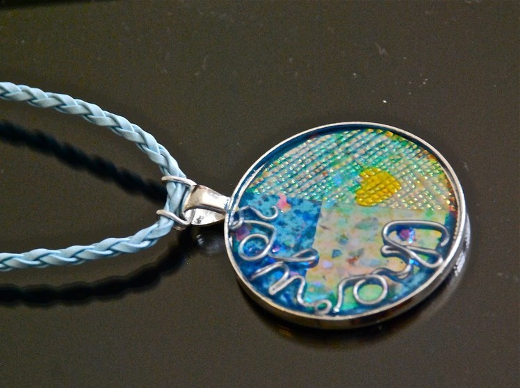 DIY Craft How to Make Your Own Pendant With Name, MOTHER'S DAY GIFT IDEAS!