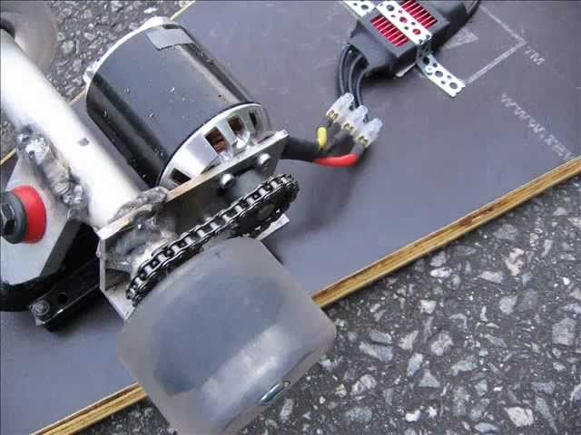 DIY  electric skateboard 1