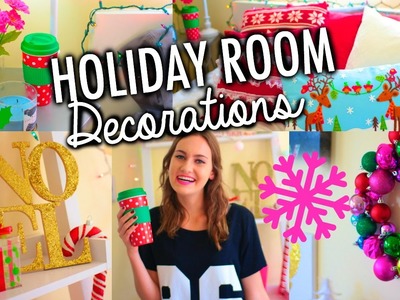 DIY Holiday Room Decorations + Easy Ways to Decorate for Christmas!