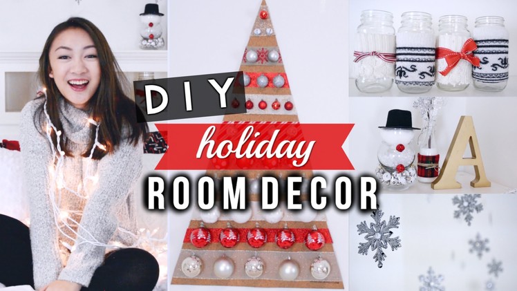 DIY Holiday Room Decorations ❄ Easy & Cute!