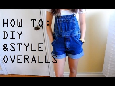 DIY+How I Style Overalls.Dungarees | petitejuls