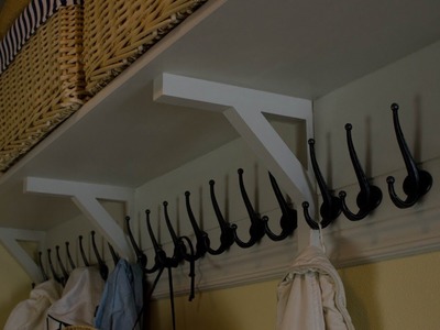 DIY: How to Build a Wall-Mounted Coat Rack For Under $52