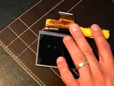 DIY LED Projector (4) Desoldering the backligh