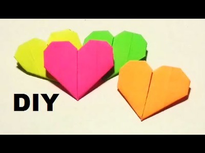 {DIY} Origami Heart Container