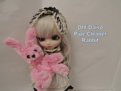 DIY Pipe Cleaner Daiso Rabbit Kit for your Pullip Tutorial