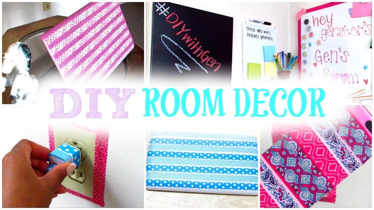 DIY Room Decor | Decorate Your Room with Washi Tape! Cute, Cheap, and Affordable!