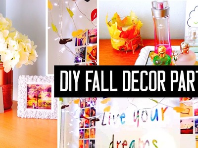DIY room decor for fall! Spice up your room with cheap Tumblr decorations & more!