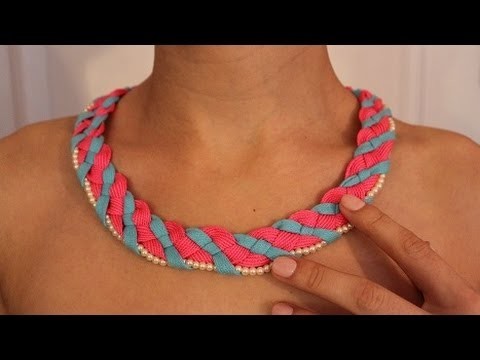 DIY Shoelace necklace