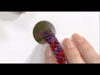 How to Add Seed Beads to a Kumihimo Braid - DIY Braided Jewelry with Beads Tutorial