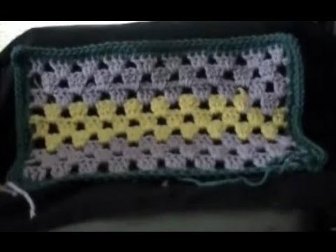 How to Crochet a Granny Strip Part 3 of 5