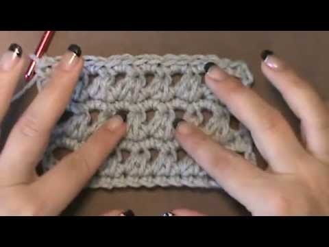 How to Crochet the "Triangles Stitch Pattern"