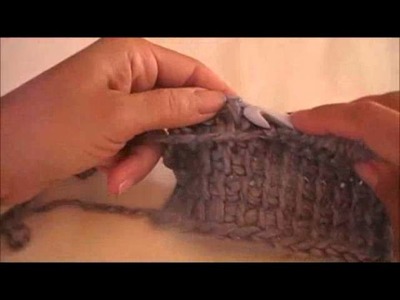 How to do Tunisian Purl Stitch