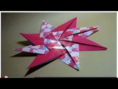 How to fold: Modular 8 Star Unit by Dassa Severova